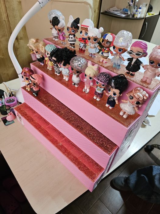 ‼️Продам ляльки  LOl  є 20штук ОРИГІНАЛЬНІ   і є будиночок подіумо