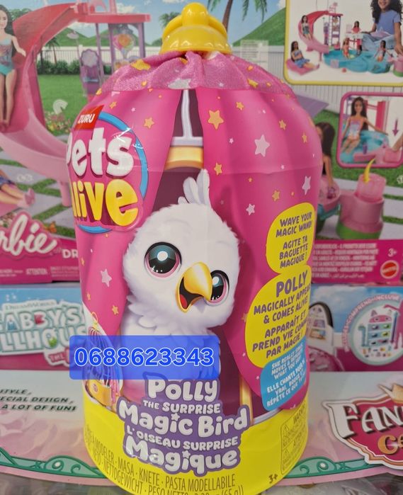 Інтерактивний  набір Pets & Robo Alive Чарівна пташка Поллі (9561)