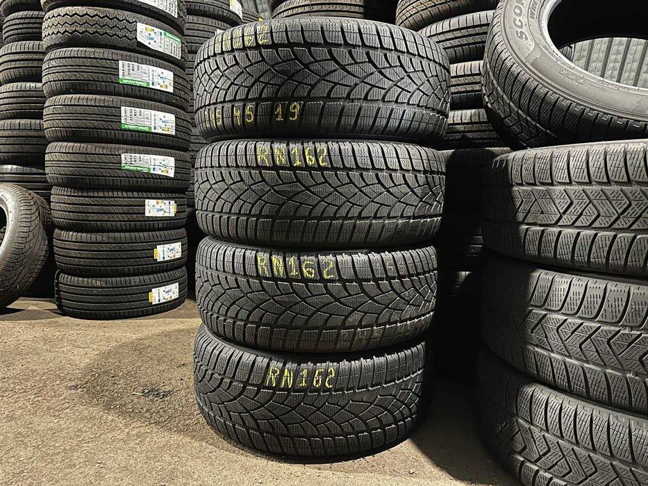 245/45 R19 Dunlop SP Winter Sport 3D 90% Б/У ЗИМОВІ ШИНИ RN162-20 ВЕЛИКИЙ ВИБІР СКЛАД КОЛІС