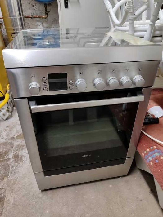 Газова плита нержавійка BOSCH HSV745050! Доставлю!