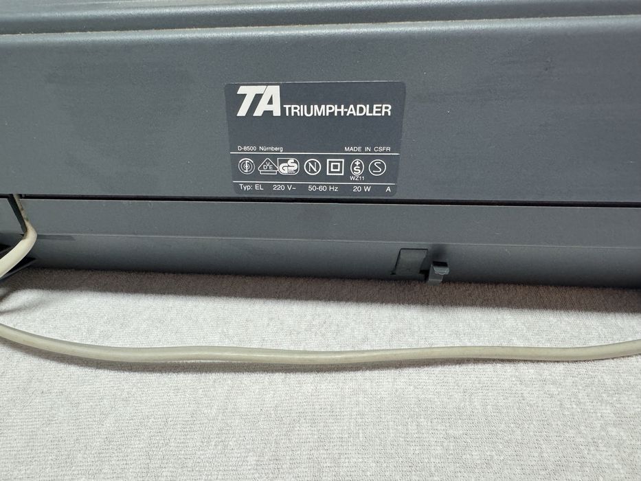 Maquina escrever ref: mercedes edition