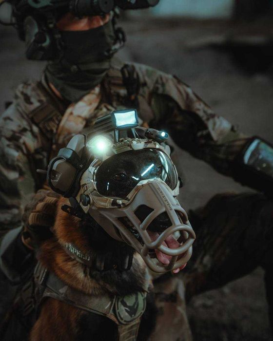 Шолом для собаки К9 Darkfighter (під замовлення)