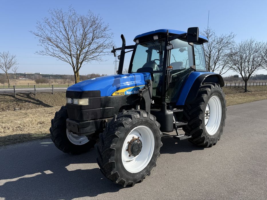 New holland tm120 tm 120 nie tm130 nie tm135 nie case  ciagnik rolniczy