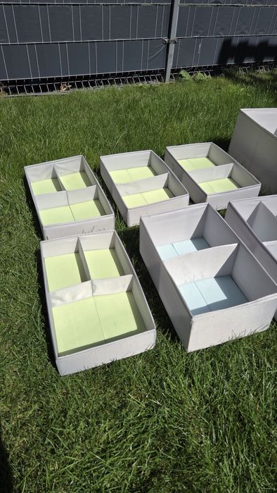 Organizery, wsady, wkłady do szuflad Ikea