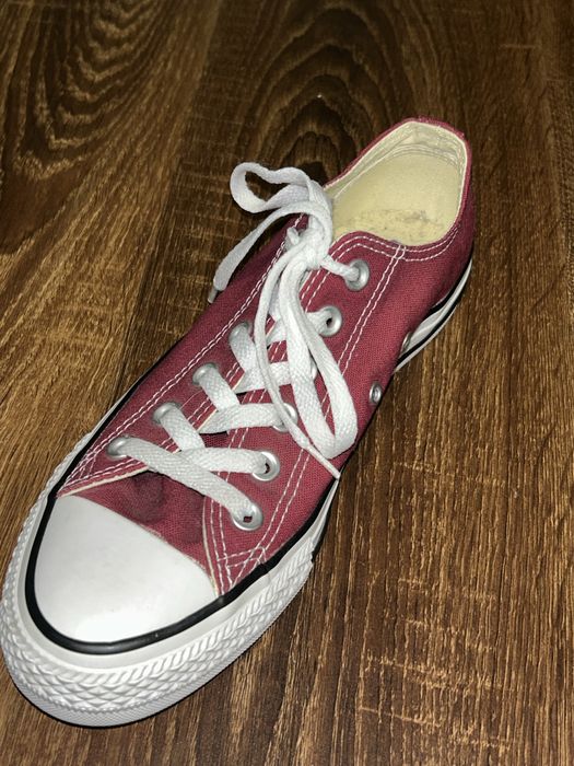 Красные кеды converse, оригинал, состояние 10из10