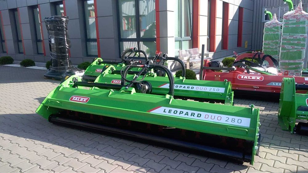 Kosiarka bijakowa rozdrabniacz LEOPARD DUO TALEX na kukurydzę mulczer