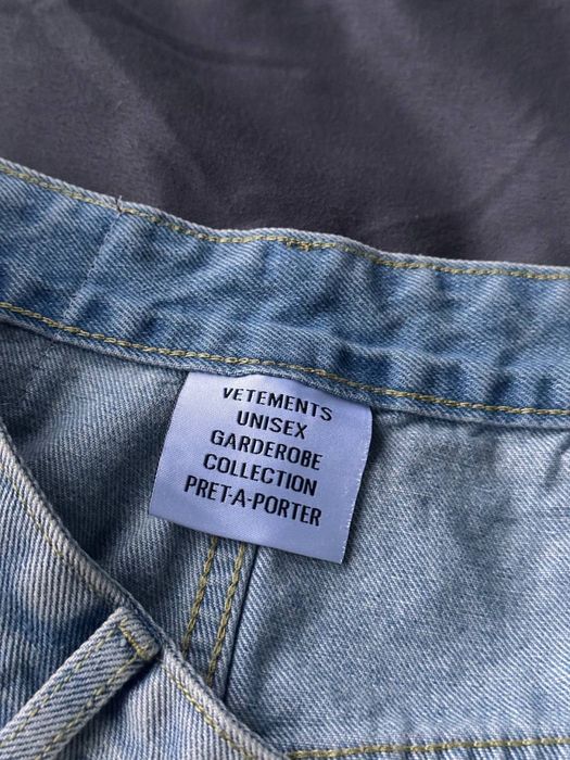 Акція!  Джинси Vetements | Широкі блакитні штани | Baggy Ветеменс