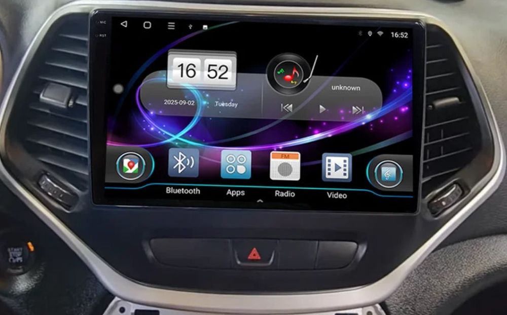 Автомагнітола для Jeep Cherokee 5 2014-2018 Android під камеру
