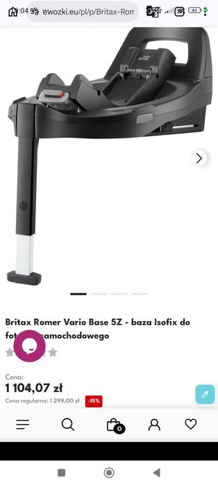 Britax römer smile5z fotelik z bazą 360