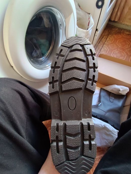 Сапоги рабочие кожаные 51-52 размер