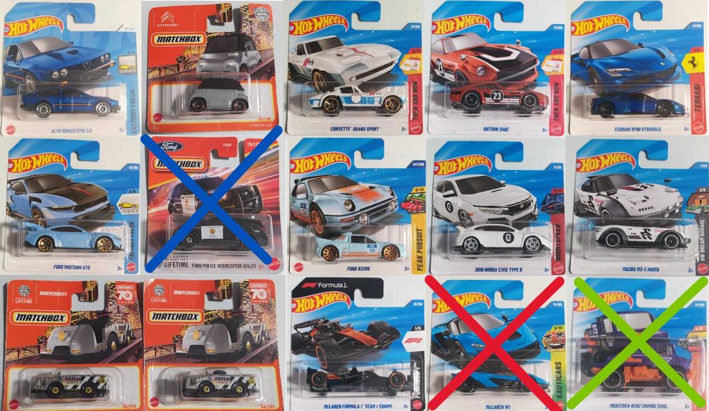Hot Wheels & Machbox