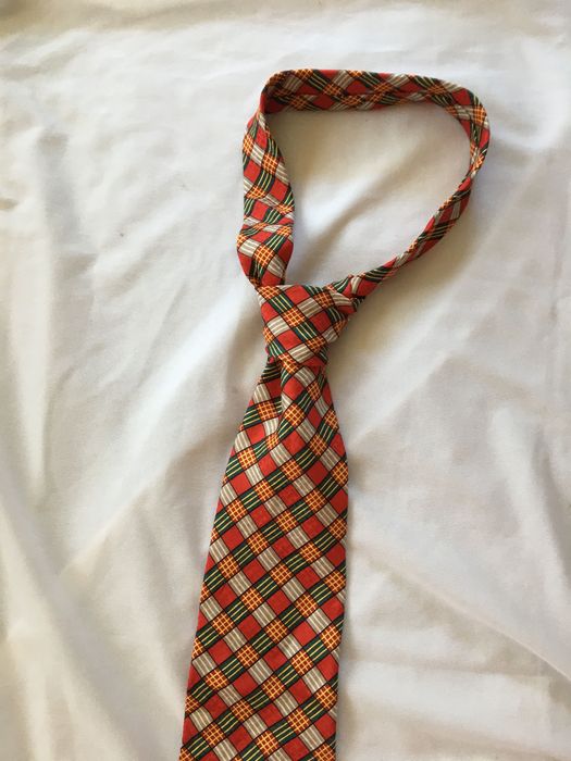 Carlo Palazzi, krawat jedwabny, silk