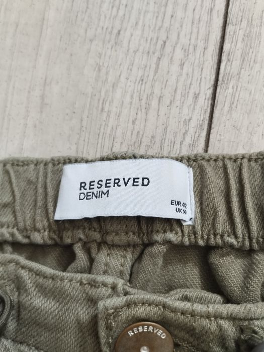 Reserved denim spodnie damskie rozmiar 42