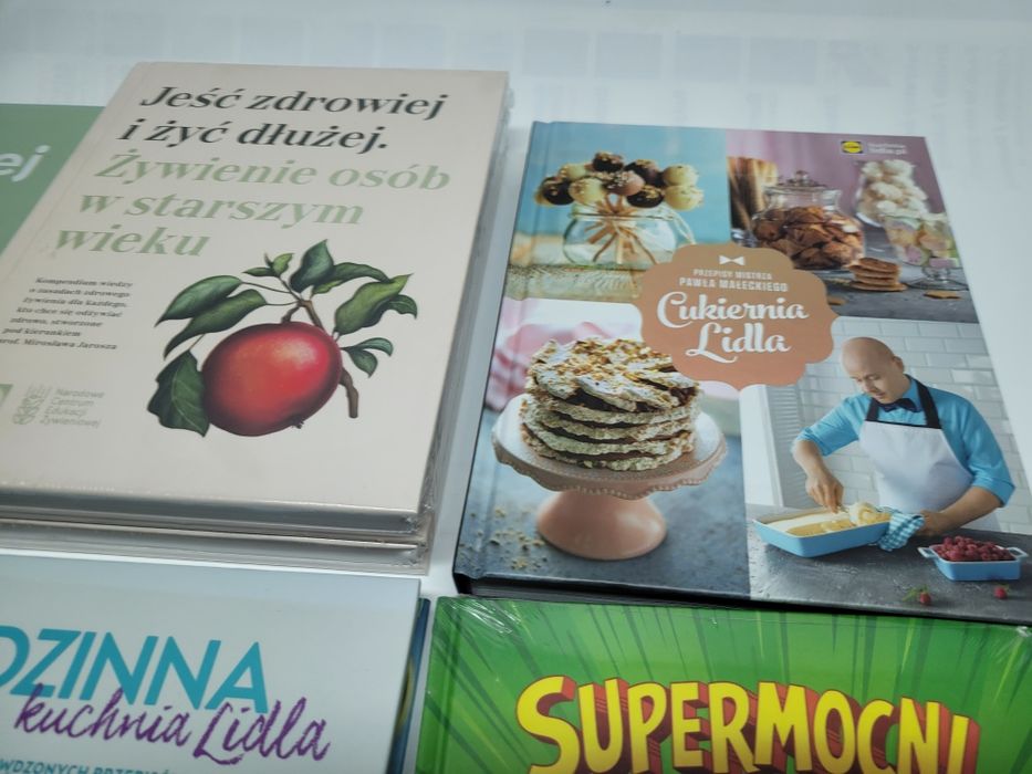 Książki kucharskie Lidl 10 szt.
