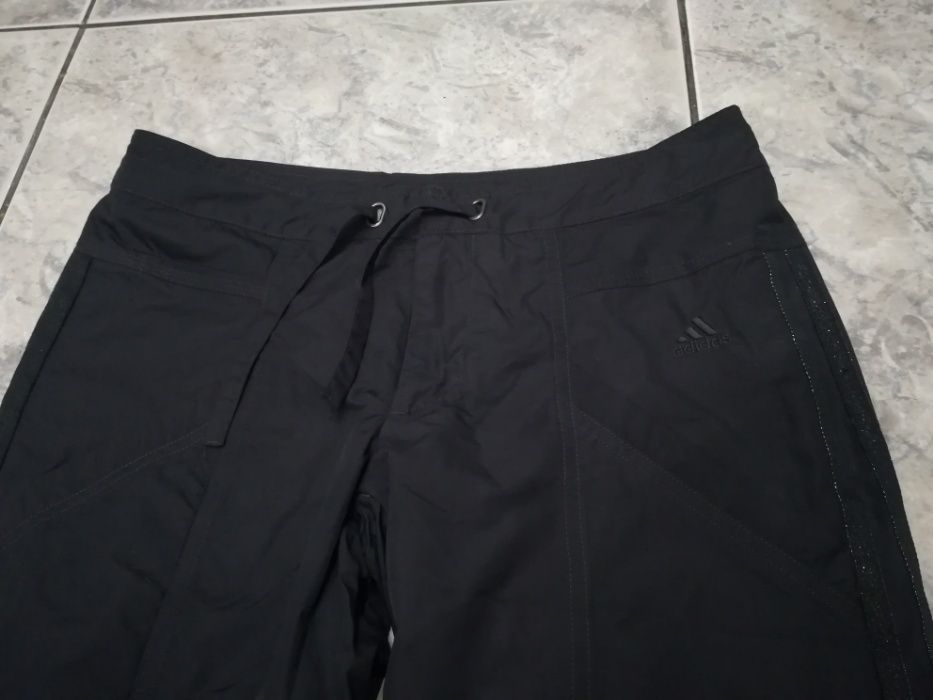 Spodnie dresowe dresy adidas ortalionowe trekkingowe