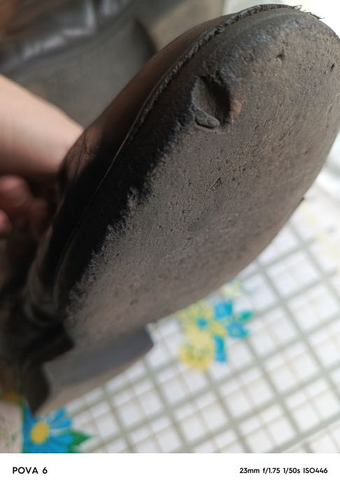 Сапоги зимние кожа. Размер 42