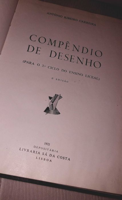 Livro 3ºciclo - Compêndio de Desenho, António Carreira