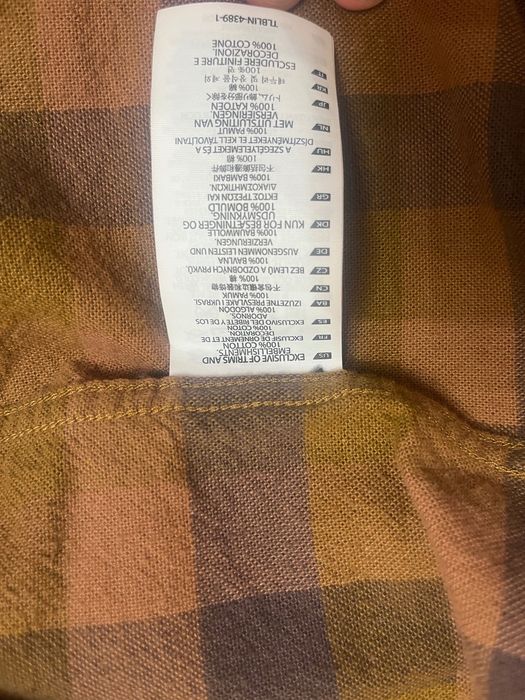 Сорочка тактична "5.11 tactical® lester flannel plaid long sleeve shirt" brown duck plaid