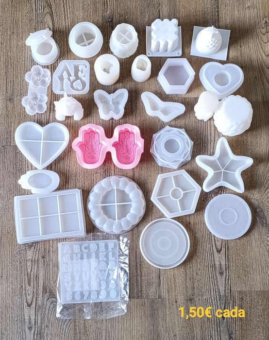 Moldes silicone usados
