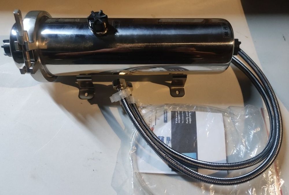 Filtro purificador de água em inox