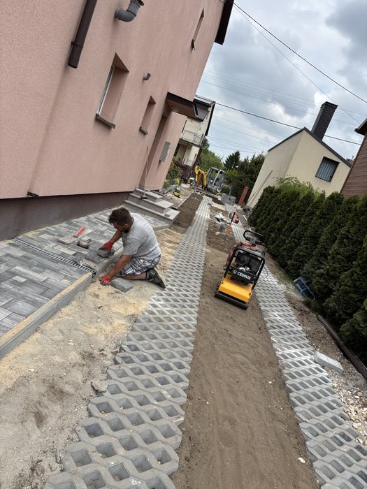 Usługi koparko ladowarka i mini koparka transport wywrotka do 3.5 ton