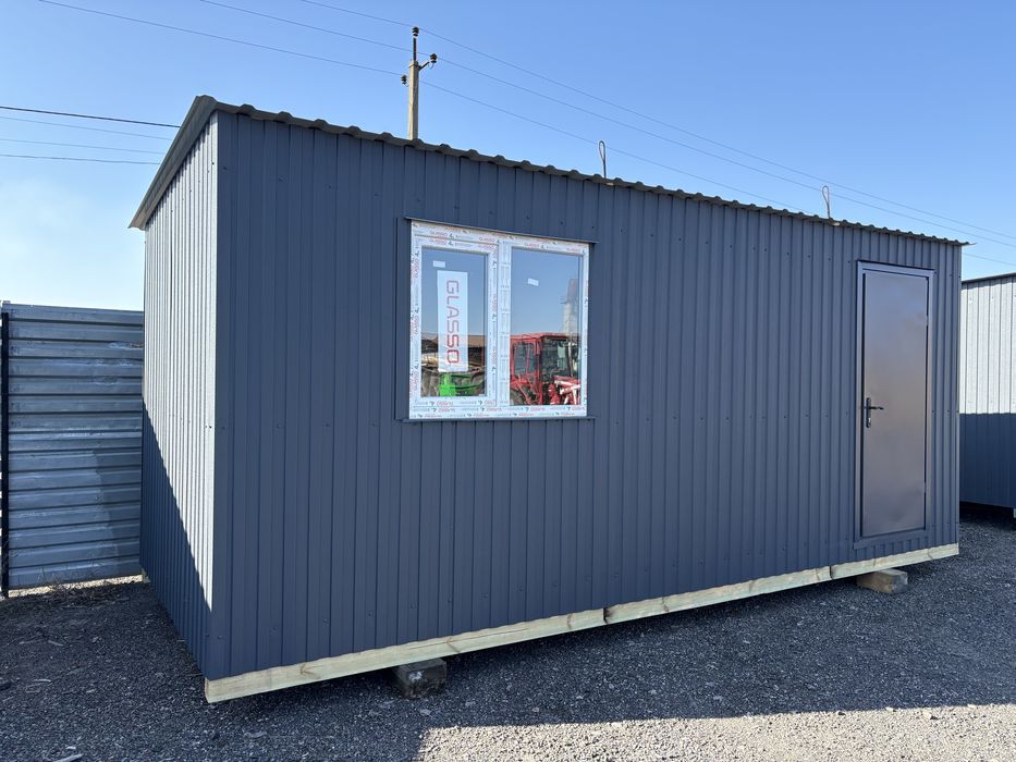 Вагончик, битовка, бытовка, побутівка, пости охорони, модульні будинки