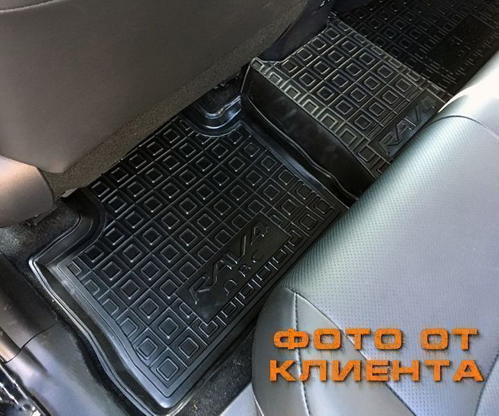 Резиновые коврики в салон Toyota Rav-4 NEW (2019-) / Camry 50-70 USA