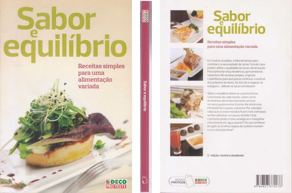 Livros de Gastronomia – A Mesa dos Portugueses + Sabor e Equilíbrio