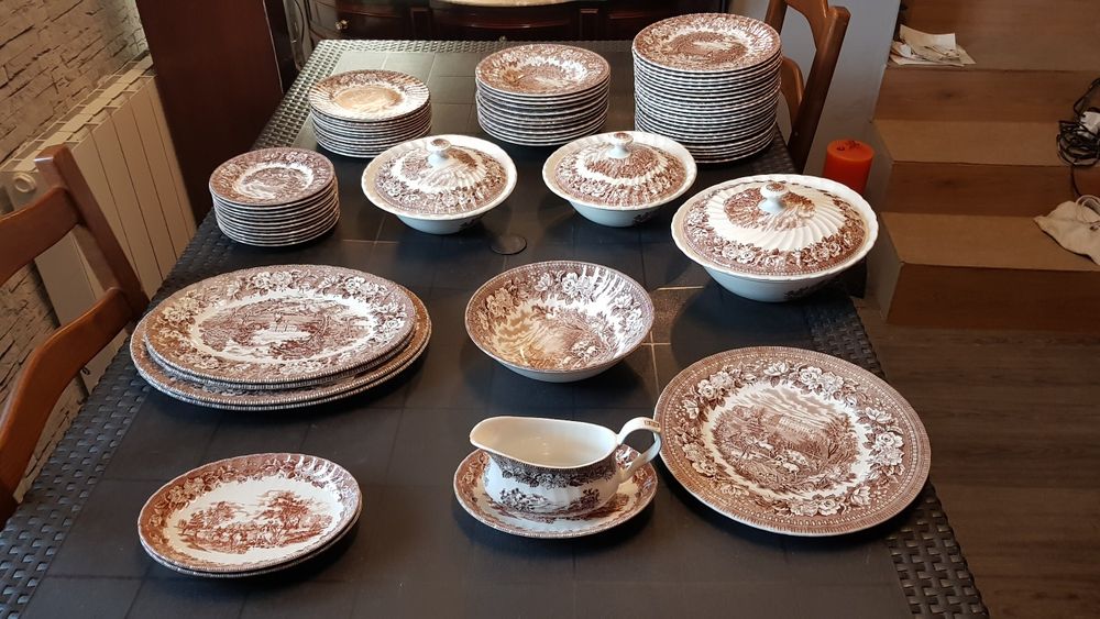 Conjunto louça vintage Inglesa H Aynsley