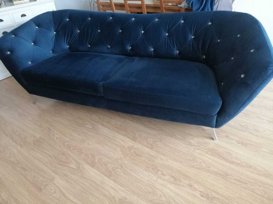Sofa Glamour trzyosobowa