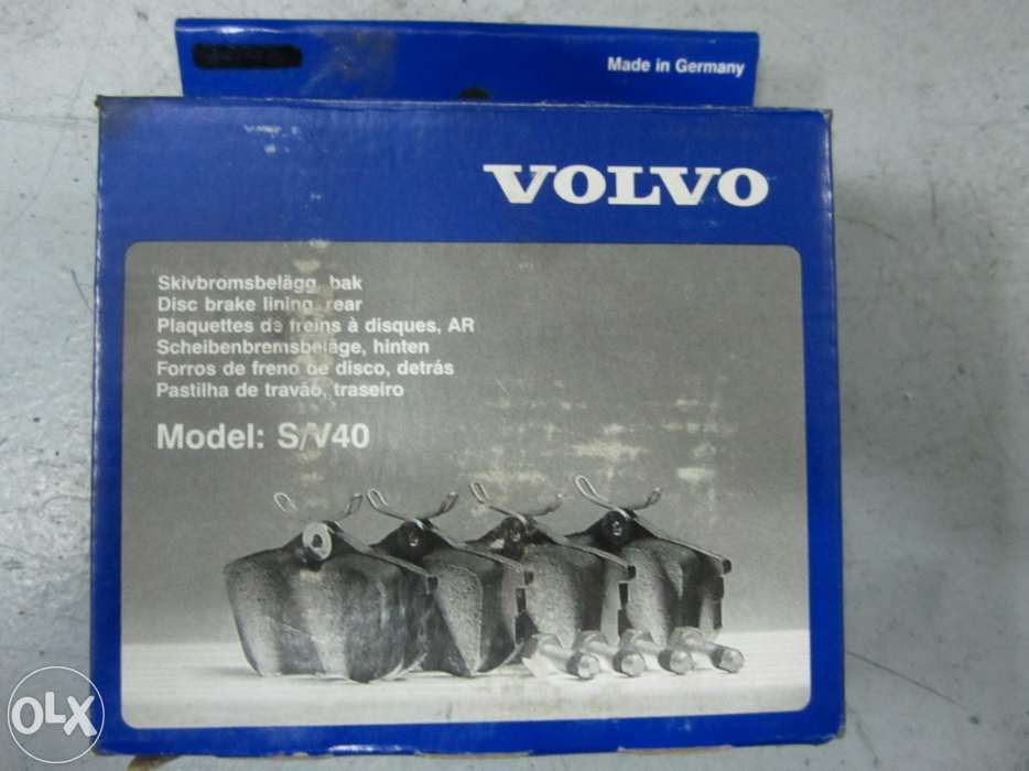 Pastilhas travao volvo S/V40