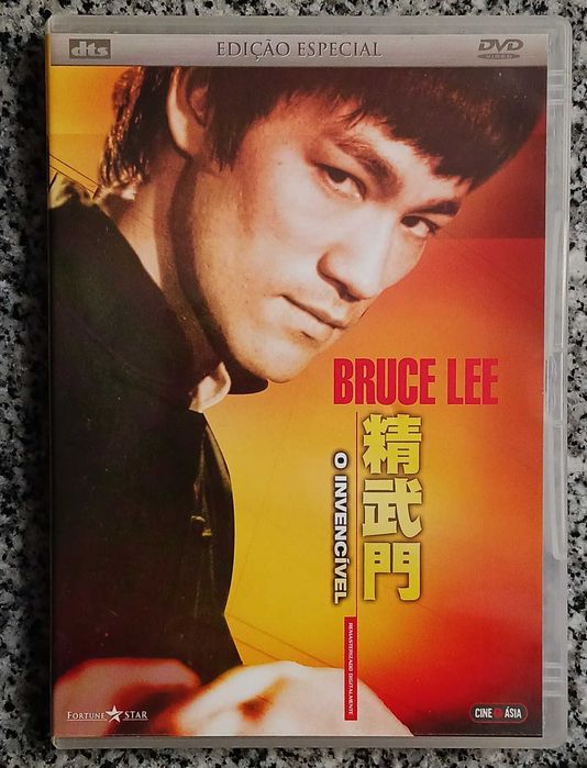 Bruce Lee - 5 DVDs - Raros - Muito Bom Estado