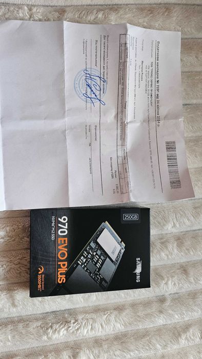 Samsung 970 Evo plus nvme m2 ssd