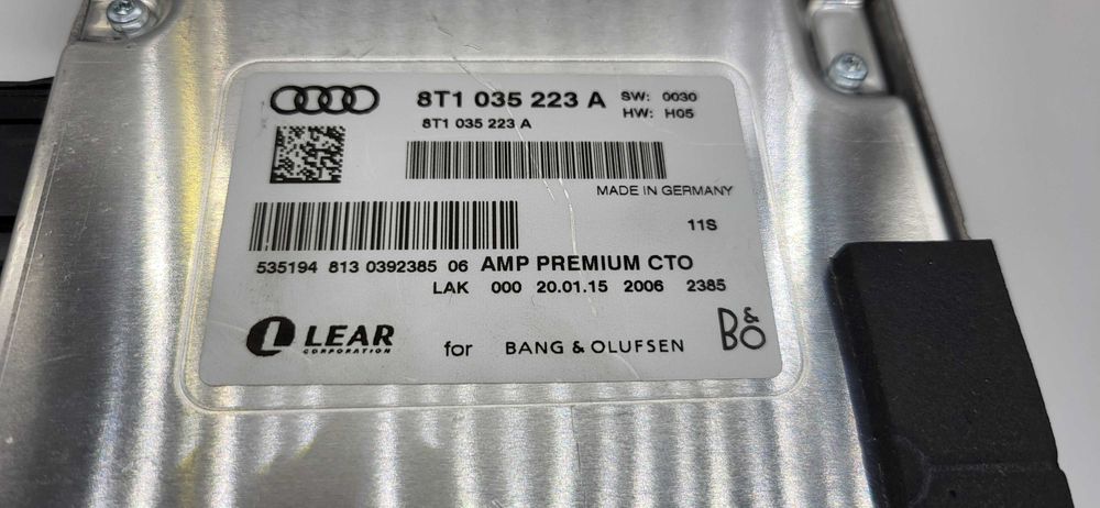 Audi A5 8T LIFT Wzmacniacz Bang & Olufsen