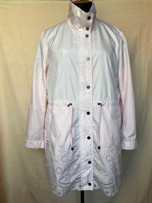 Вітровка (парка) від преміального німецького бренду Madeleine жіноча ніжно рожева 50