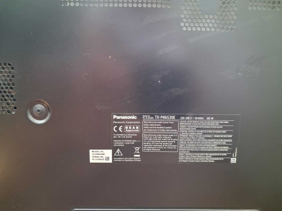 Telewizor Panasonic 46 cali panasonic tx p46g30e