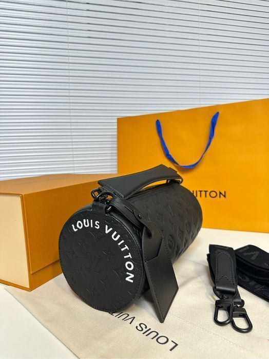 Сумка мужская унисекс Louis Vuitton бочонок бочка бананка