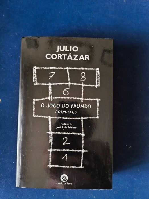 Livro "O Jogo do Mundo" (Rayuela) - Julio Cortázar (Edição Esgotada / Cavalo de Ferro)