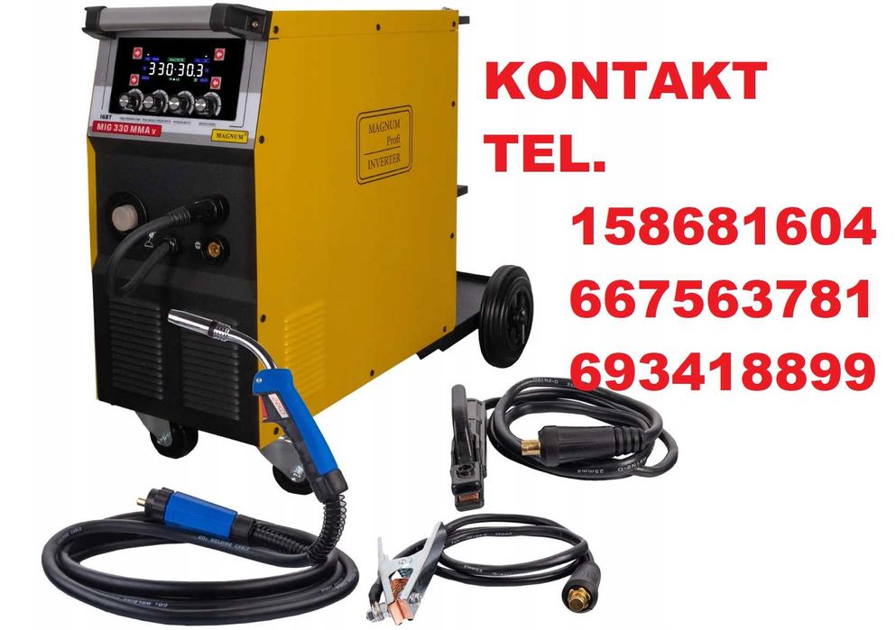 migomat spawarka 330 A 60 % 4X4 UCHWYT 5 M hurtownia wysyłka