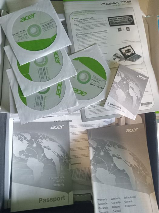 Планшет Acer Iconia Tab W500 + док-станція на Віндовсі з USB ЦІНА ЗА ДВА КОМПЛЕКТИ