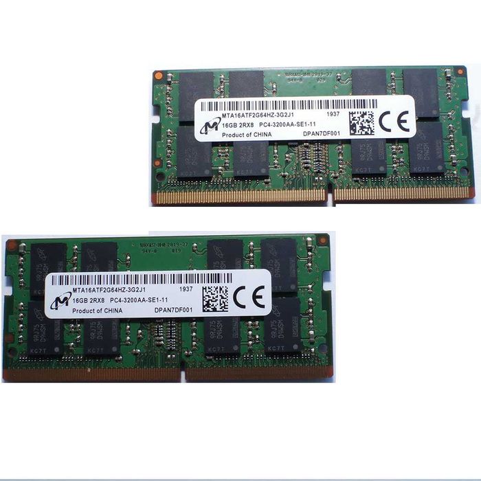 Pamieć RAM 2 x 16 GB DDR4 3200 MHz (PC4-3200AA)  Micron / Crucial