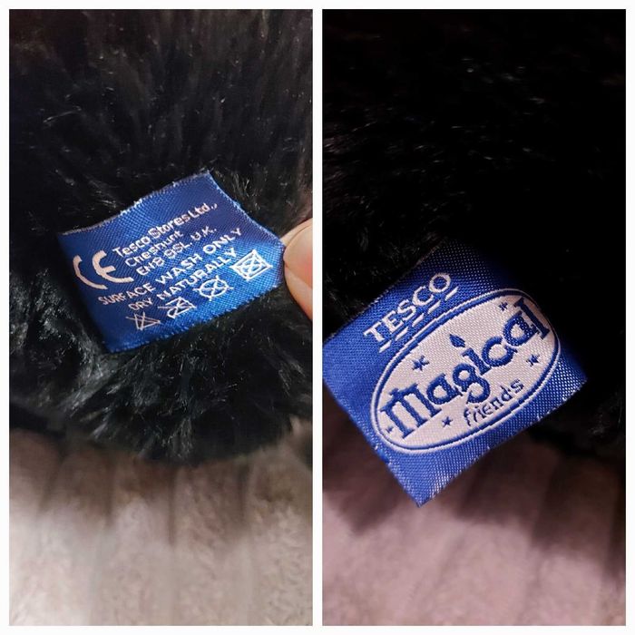 Великий чорний Кіт Tesco Талисман Мягкая игрушка