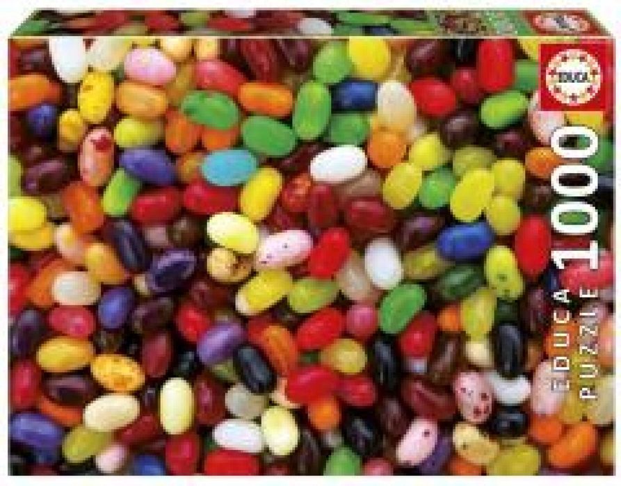 Puzzle 1000 Kolorowe żelki pudełko,276x377 mm