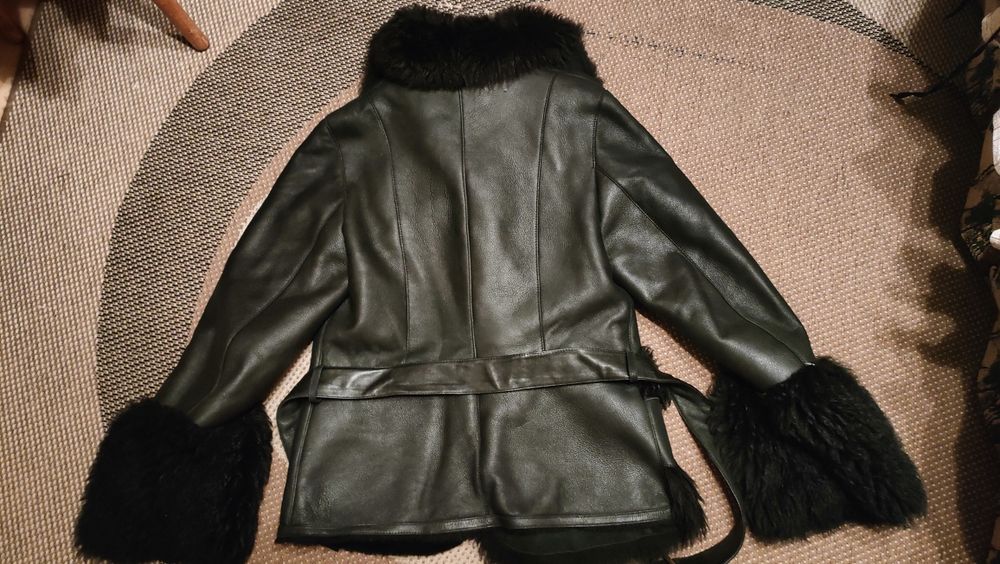 Женская натуральная дублёнка