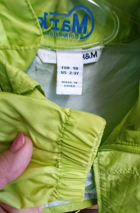 Дитяча куртка, дощовик, вітровка європейського бренду H&M (2-3 роки)