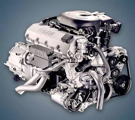 двигун m43 з навісним + кпп (свап бмв е46)