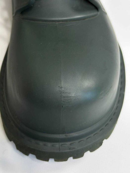 BALENCIAGA Steroid Boot Strike ботинки боты чоботи green зелені 42