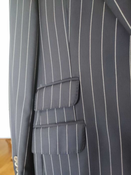 Fato de risca diplomática - oficina Mustra - 46 (S) - Luxo - NOVO