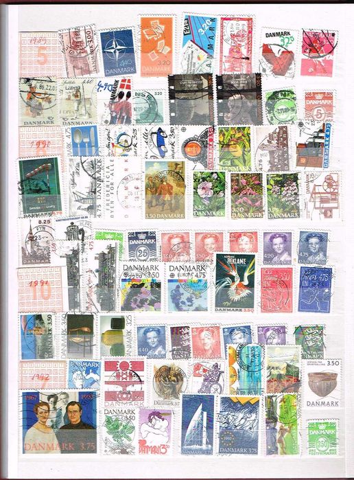FILATELIA DINAMARCA ,bonita colecção
