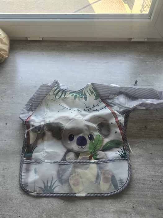 Zestaw do karmienia BLW talerzyk, kubek 360', sztućce dziecięce, slini